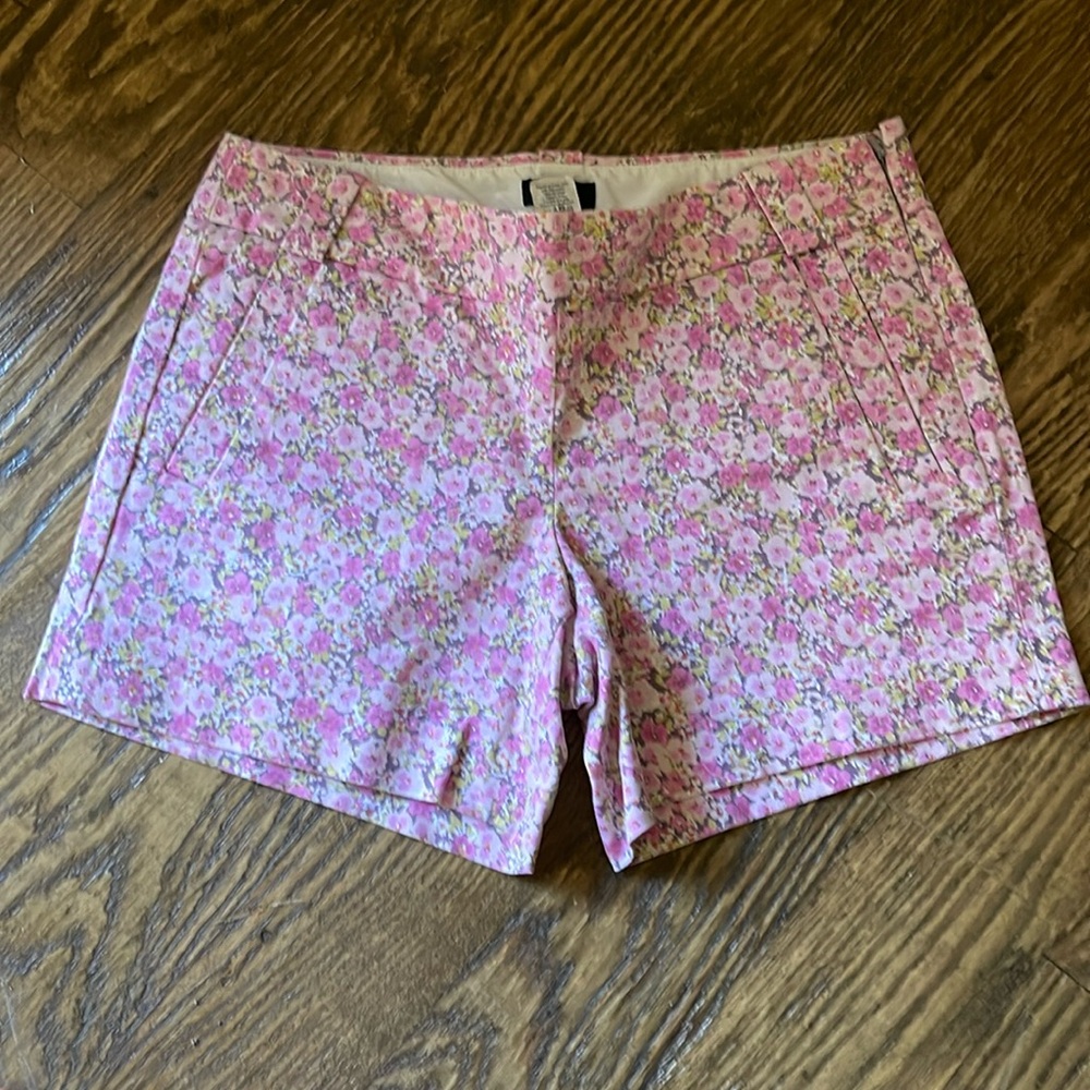 J. Crew Liberty floral print shorts size 2